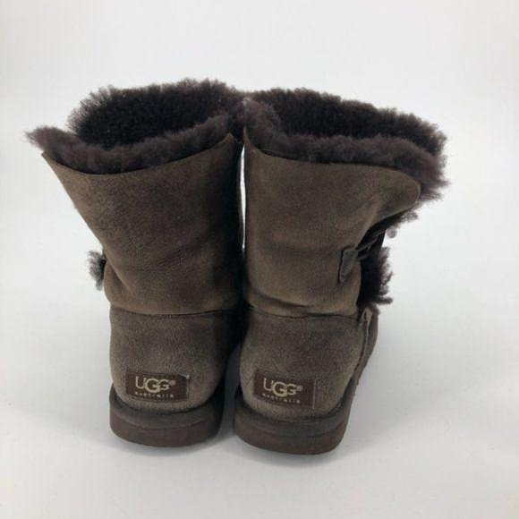 Ugg Bailey Boots in Chocolate brown size 6 - Picture 3 of 16